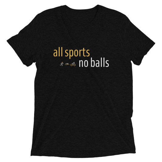 All sports, no balls men's t-shirt